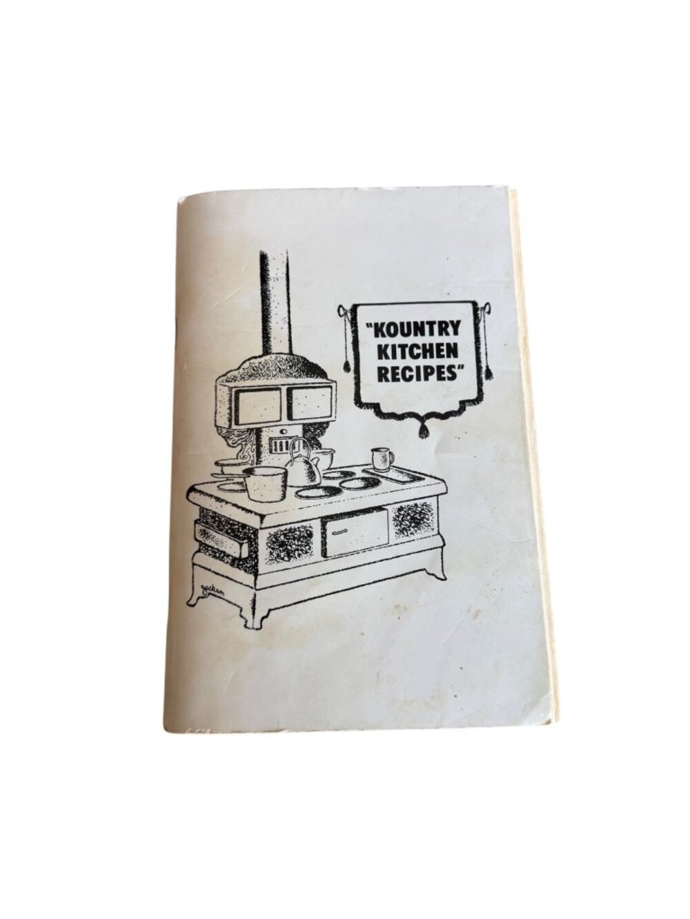 Kountry Kitchen Recipes Cookbook 1974 Hope United Methodist Melbourne FL Typed